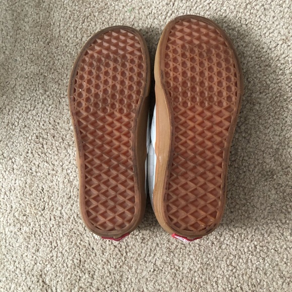 White checkerboard slip-on Vans - Picture 5 of 6